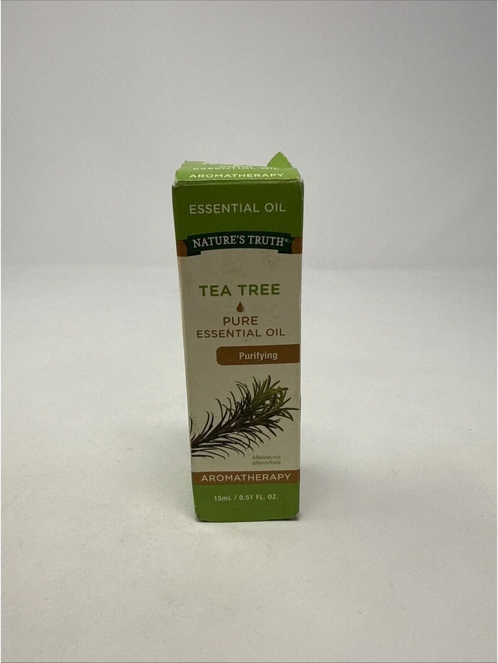 Nature's Truth Aromatherapy Tea Tree 100% Pure Essential Oil Purifying 0.51oz